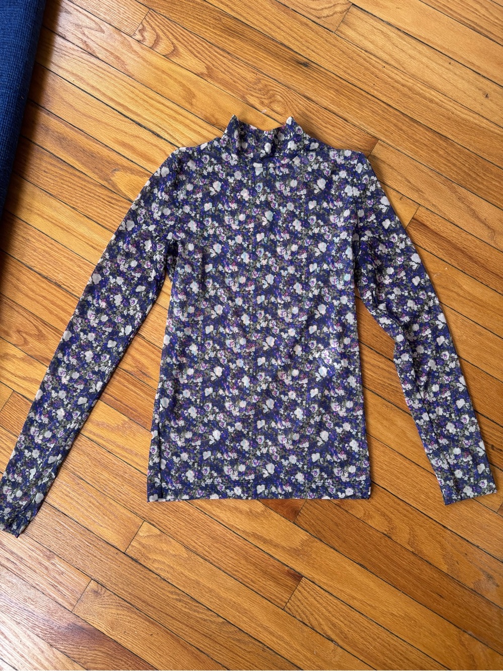 Levi’s Floral Mesh Long Sleeve Shirt